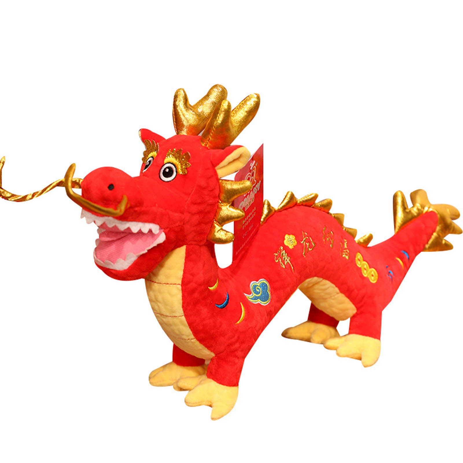 Chinese Dragon Plush Cute Cartoon Dragon Toy Chinese Dragon Plush Toy