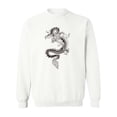 thumbnail image 1 of Chinese Dragon. Tattoo Design . Sweatshirt Men -Image by Shutterstock, Male Small, 1 of 4