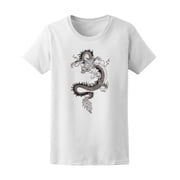 Chinese Dragon Tattoo T-Shirt Men -Image by Shutterstock, Male Large