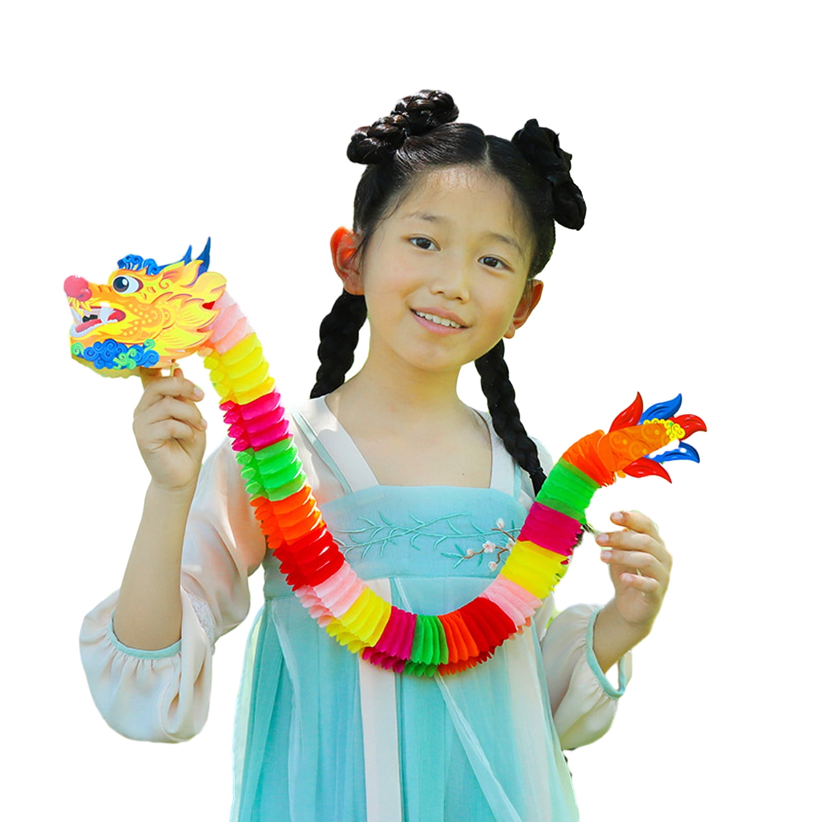 Chinese Dragon Toy Dragon Dance Toy Diy Artwork Material Bag Foldable ...
