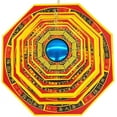 Chinese Feng Shui Bagua Mirror Use For Protection Against Passive