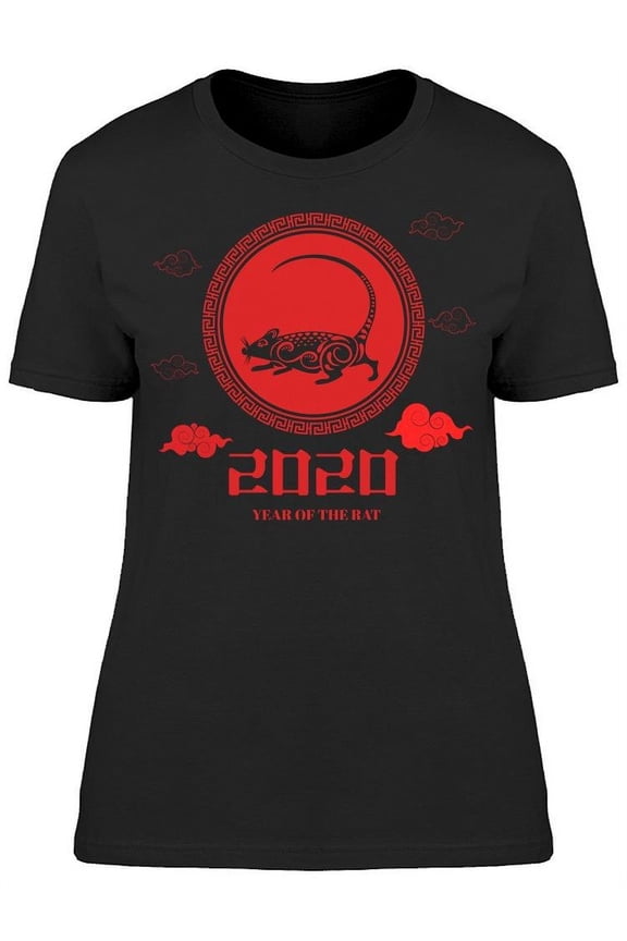 Chinese Festival Of Rat T-Shirt Women -Image by Shutterstock, Female x-Large