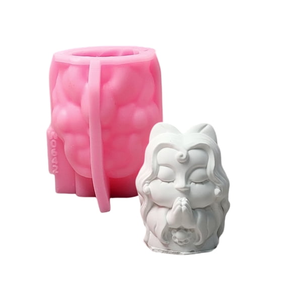 Chinese Figurine Silicone Molds for Epoxy Resin Soap Making Home Decoration Gypsum Silicone Molds