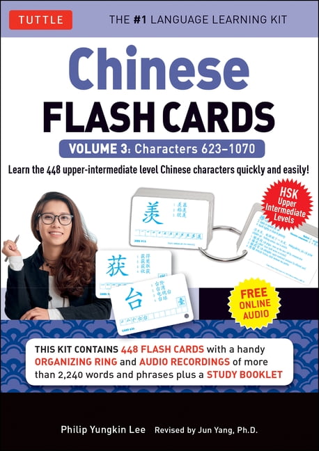 PHILIP YUNGKIN LEE; JUN YANG Chinese Flash Cards Kit Volume 3: Hsk Upper Intermediate Level (Online Audio Included), (Paperback)
