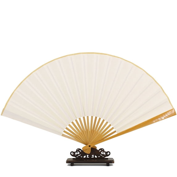 Chinese Folding Fan Paper Foldable Hand Fan for Church, Decoration, DIY ...