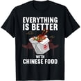 thumbnail image 1 of Chinese Food Art For Men Women Chinese Food Take Out Lovers T-Shirt, 1 of 4
