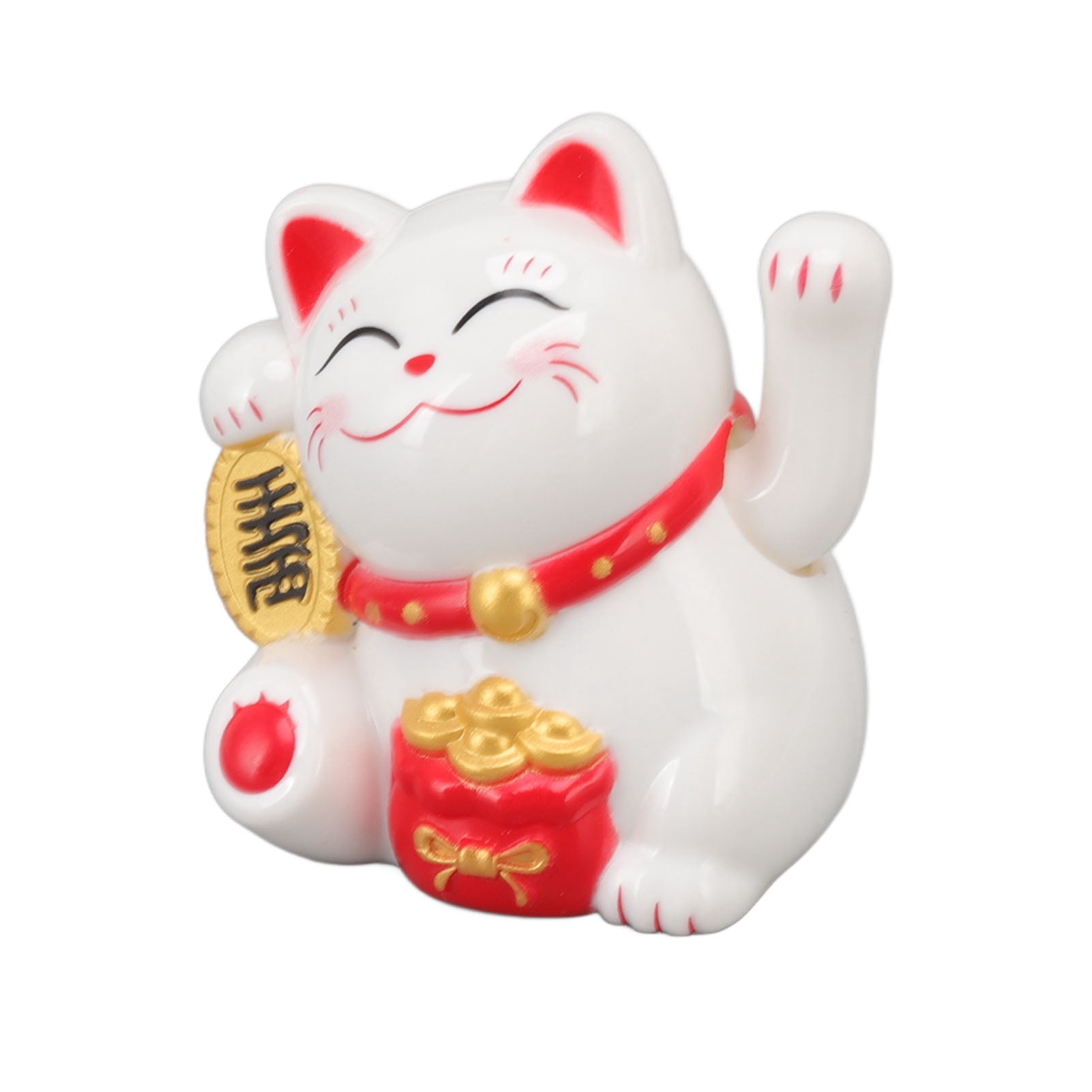 Chinese Fortune Cat Statue, Solar Waving Arm, Symbol Of Luck Prosperity ...