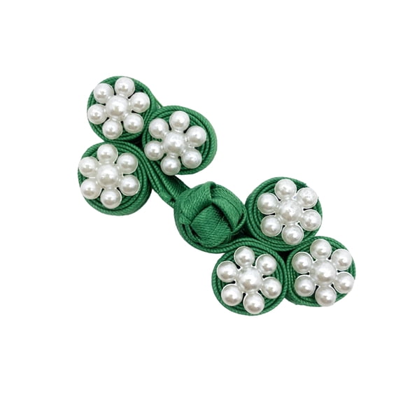 Chinese Frog Buttons Cheongsam Sewings Fasteners Handmade Beaded Chinese Closures Buttons for Sweater Coat