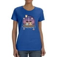 thumbnail image 1 of Chinese Ghost Festival Lights T-Shirt Women -Image by Shutterstock, Female Large, 1 of 4