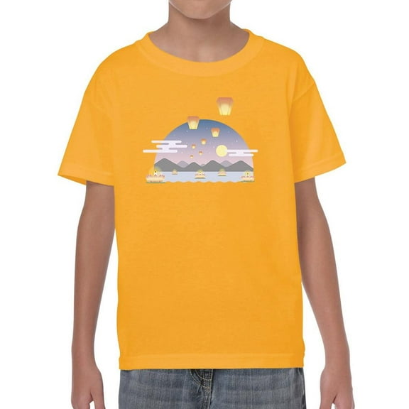 Chinese Ghost Festival T-Shirt Juniors -Image by Shutterstock,  x-Small