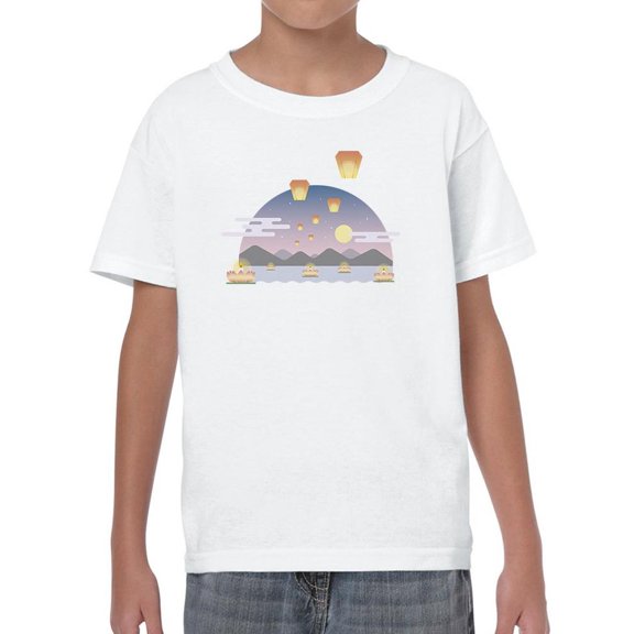 Chinese Ghost Festival T-Shirt Juniors -Image by Shutterstock, x-Small