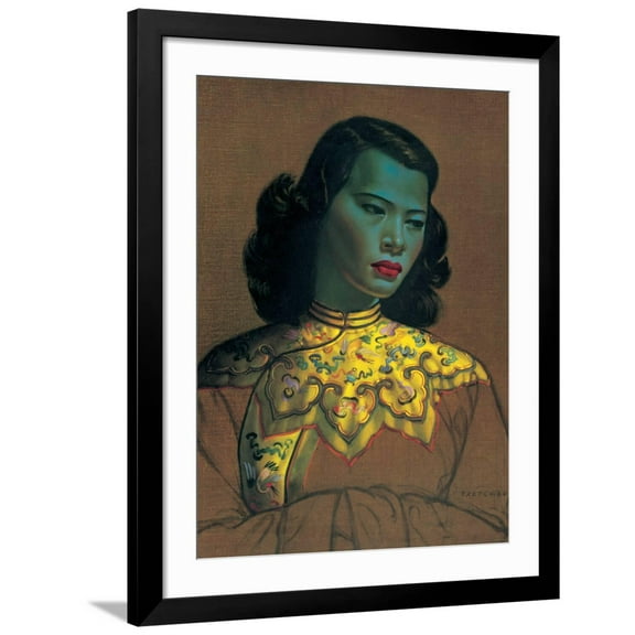 Chinese Girl Framed Premium Giclee Print by Vladimir Tretchikoff, 24" x 32", Sold by Art.com