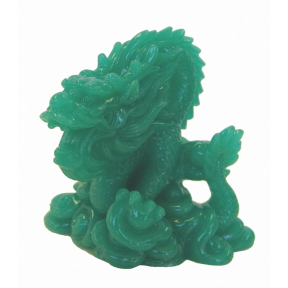 Chinese Green Dragon Statue