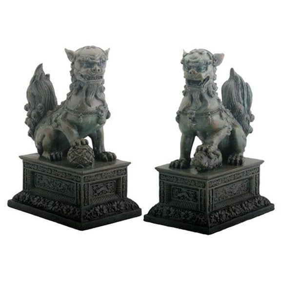 YTC SUMMIT 5511 Pair of Chinese Lions - C-12