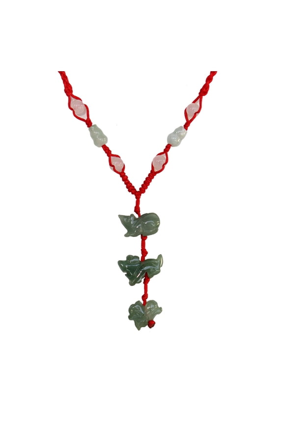 Chinese Horoscope Ally Necklace Amulet for Rat Dragon and Monkey