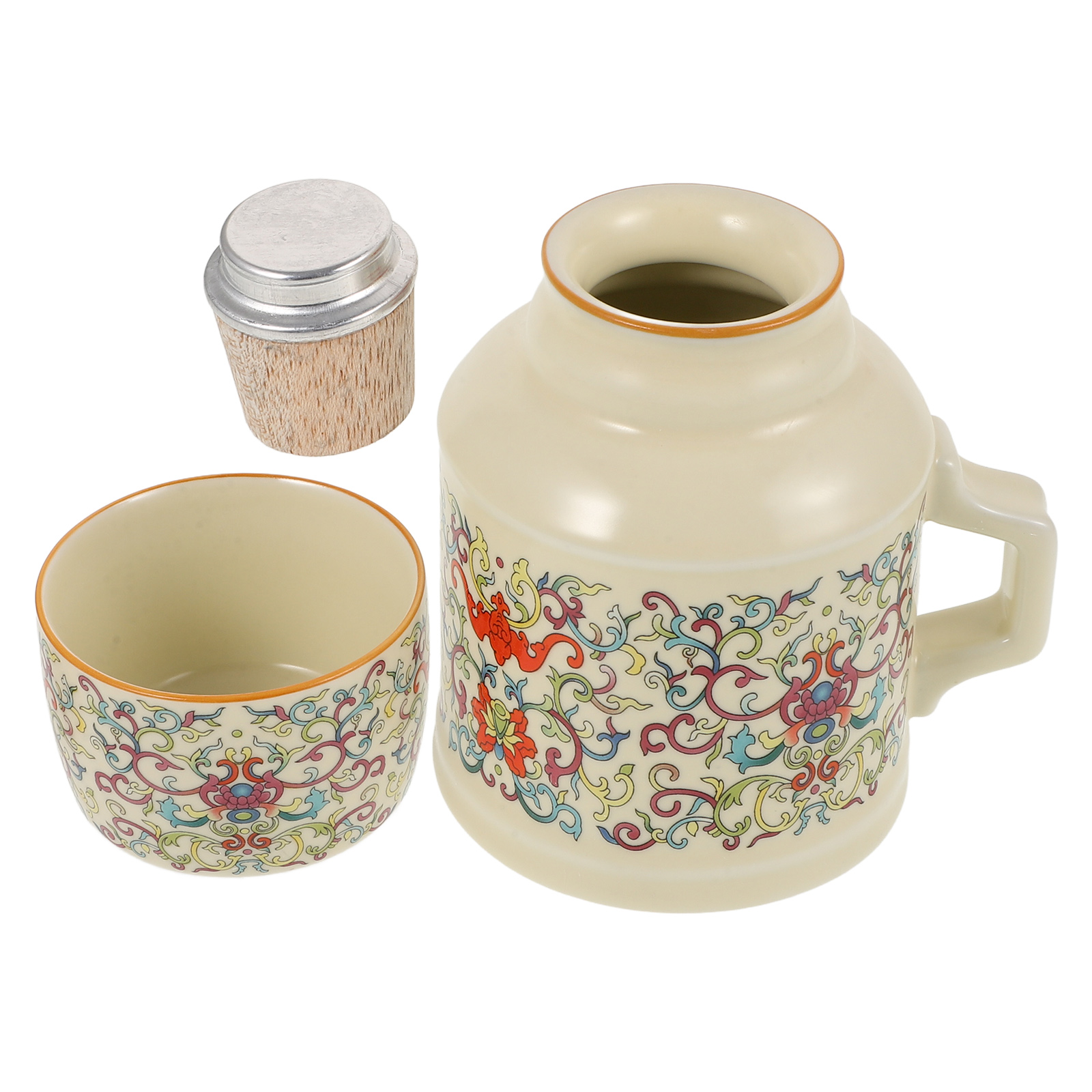 Chinese Hot Pot Mug Traditional Ceramic Teapot Small Tea Kettle Ceramic