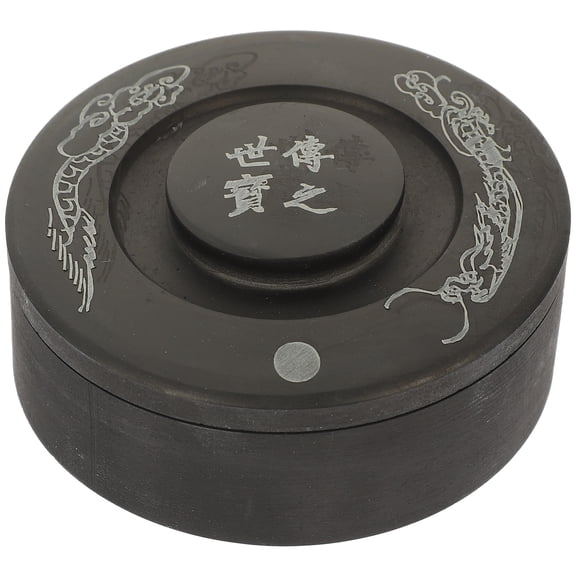 Supvox Ink Grinding Inkstone Stone 1Set for Calligraphy Practice and Art Creation