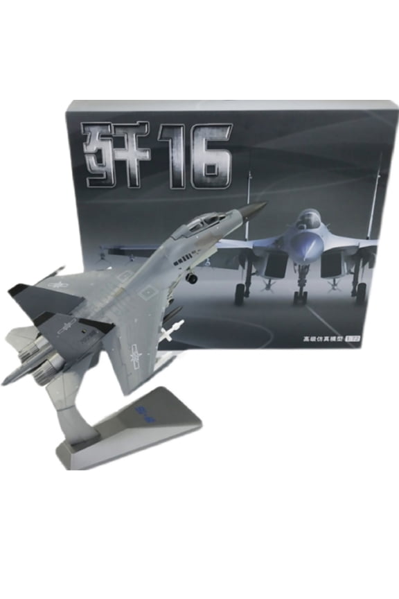 Chinese J-16 Fighter Model Aviation Souvenir for History Buffs and Collectors Office Gift Display Toy