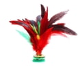 thumbnail image 1 of Chinese Jianzi Foot Feather Kick Shuttlecock Colorful Fadeless Feathers Foot Exercise Sports Toy for Indoor Outdoor Tennis Racquet Sports Traditional Fitness Tool, 1 of 5