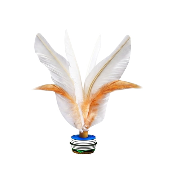 Chinese Jianzi Foot Feather Kick Shuttlecock Colorful Fadeless Feathers Foot Exercise Sports Toy for Indoor Outdoor Tennis Racquet Sports Traditional Fitness Tool
