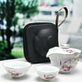 thumbnail image 1 of Chinese Kung Fu Travel Tea Set Ceramic Portable Teapot Porcelain Teaset Gaiwan Tea Cups Of Tea Ceremony Tea Pot, 1 of 6