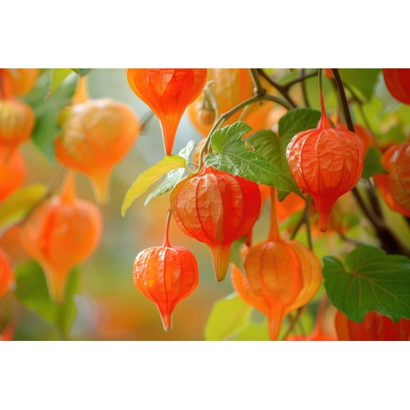 Chinese Lantern Seeds for Planting | 30 Seeds | Stunning Lantern Like Blooms