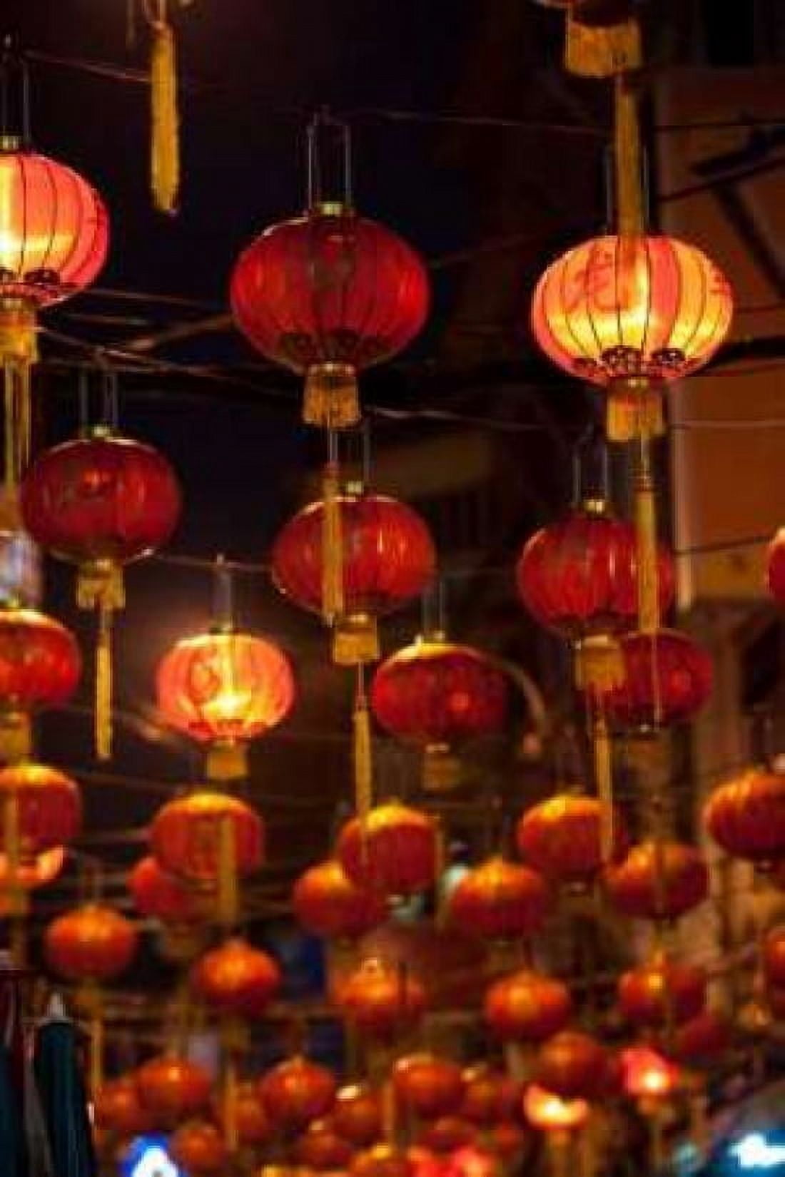 Chinese Lanterns I Canvas Art - Erin Berzel (24 x 36)