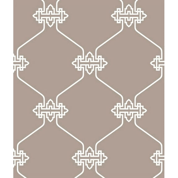 Chinese Lattice All Over Wall Stencil - 3723 by Designer Stencils