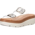 thumbnail image 1 of Chinese Laundry Surfs Up Clear Slip On Open Toe Platform & Wedge Sandals (Clear, 11), 1 of 6