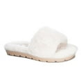 thumbnail image 1 of Chinese Laundry Women's Rally Comfy Soft Faux Fur Slide Slippers, 1 of 5