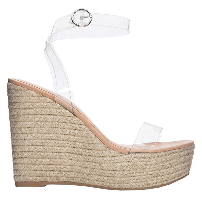Chinese laundry clear sandals sale