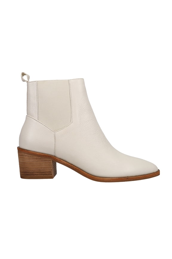 Womens Filip Pointed Toe Chelsea Casual Boots Ankle Mid Heel 2-3"