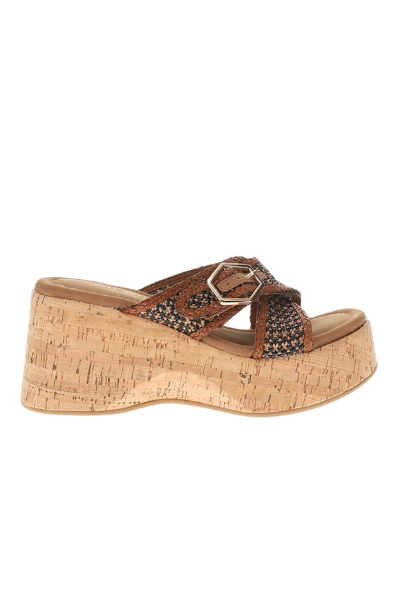 Womens Loulou Platform Wedge Casual Shoes