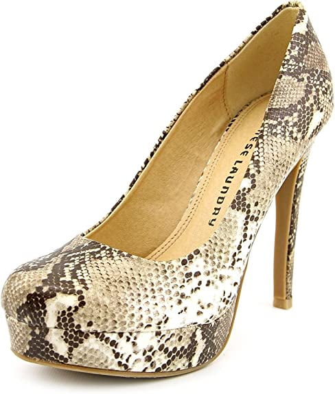 Chinese laundry snakeskin heels outlet