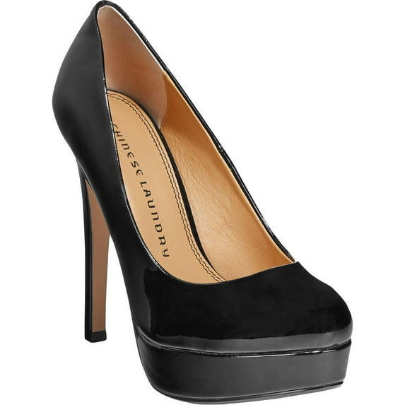 Chinese Laundry Womens Wonder Solid Slip On Platform Heels