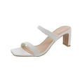 thumbnail image 1 of Chinese Laundry Womens Yanti Faux Leather Square Toe Heels, 1 of 1