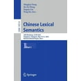 thumbnail image 1 of Chinese Lexical Semantics: 24th Workshop, Clsw 2023, Singapore, Singapore, May 19-21, 2023, Revised Selected Papers, Par, (Paperback), 1 of 1