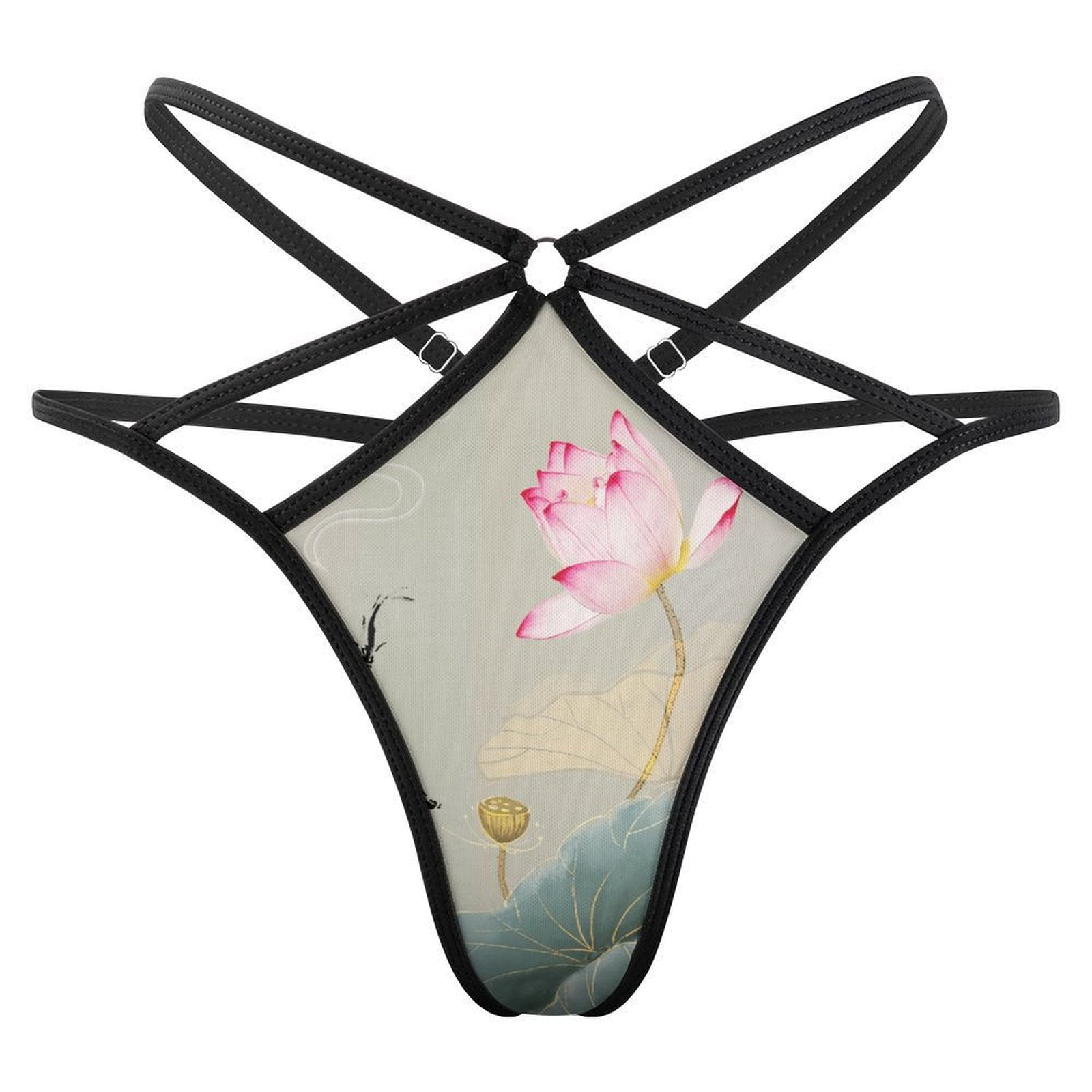 Wholesale Lot Of Women's Assorted Thongs & G-Strings - Sizes S, M, L, Multi-Color & Design
