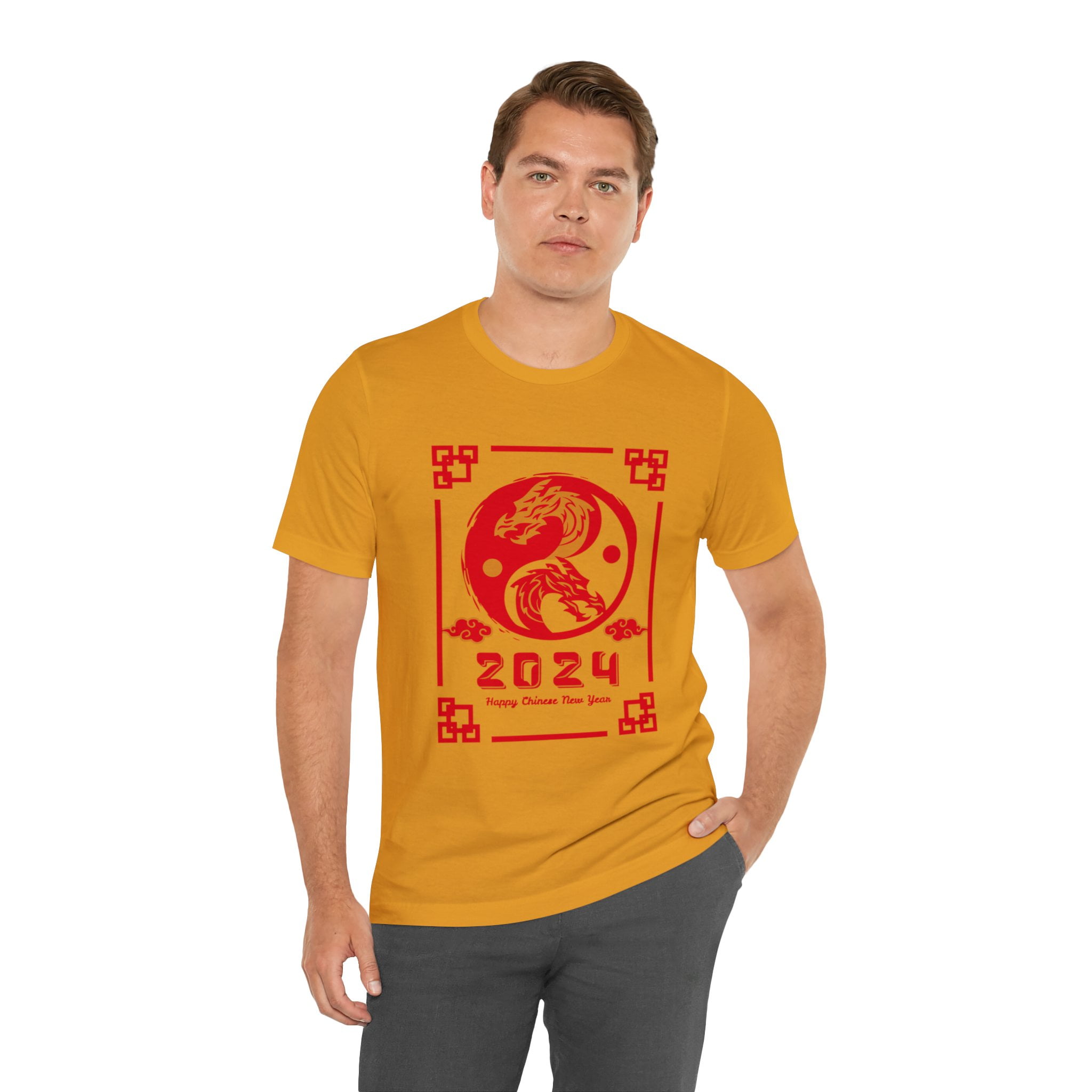 Chinese Lunar New Year 2024, The Year of the Dragon 2 Unisex tshirt