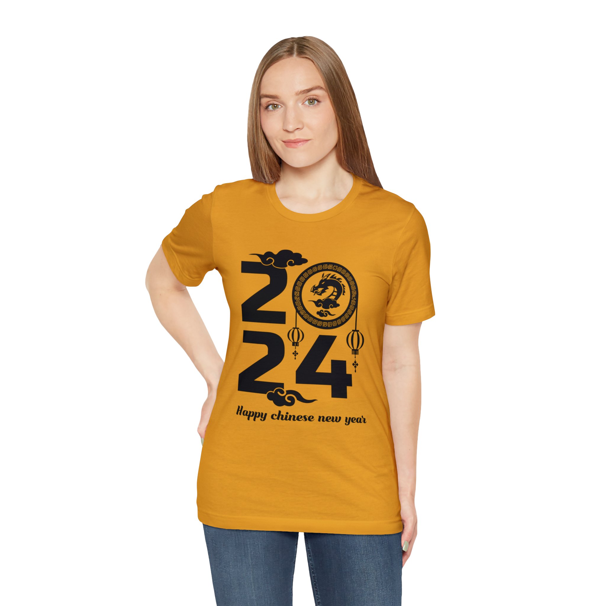 Chinese Lunar New Year 2024, The Year of the Dragon 8 Unisex tshirt