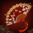 thumbnail image 1 of Chinese Luxury Gliding Folding Fan Wedding Bridal Fan Dance Performance New J1, 1 of 8