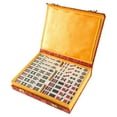 thumbnail image 1 of Hey Play Chinese Mahjong Set with 146 Engraved Tiles and Storage Case, 1 of 6