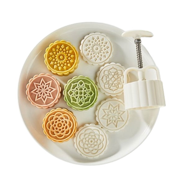 Chinese Mold Mid-autumn Press Mold Hand-pressed Dessert Mold Puff-Pastry Press