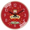 thumbnail image 1 of Yesurprise Chinese National Style Wall Clock Silent Quartz Movement for Bedroom Living Room Dining Room Household Decoration Pendant, 1 of 8