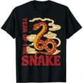 Chinese New Year 2025 Snake Happy Lunar New Year Fashion Casual Holiday
