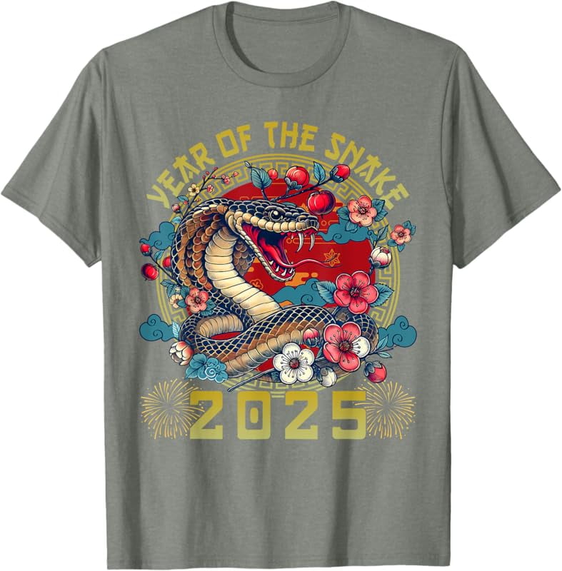 Chinese New Year 2025 Year Of The Snake Happy New Year 2025 TShirt