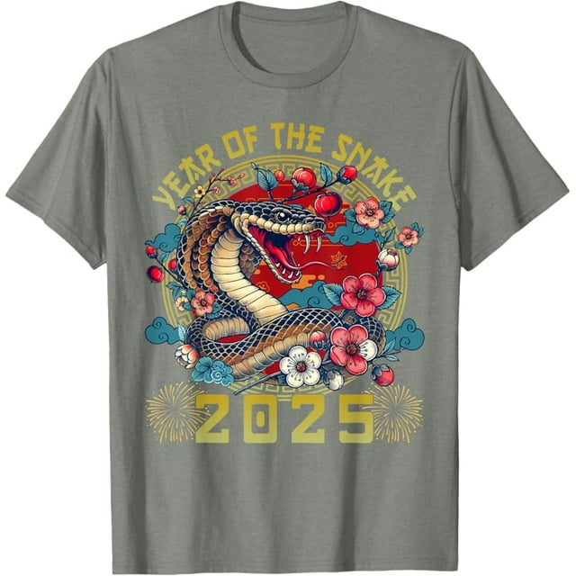 Chinese New Year 2025 Year Of The Snake Happy New Year 2025 TShirt