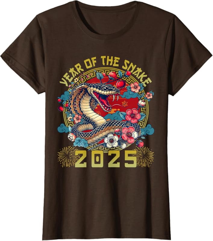 Chinese New Year 2025 Year Of The Snake Happy New Year 2025 TShirt