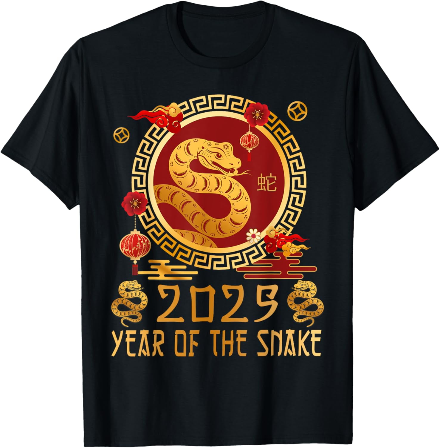 Chinese New Year 2025 Year Of The Snake Happy New Year 2025 TShirt