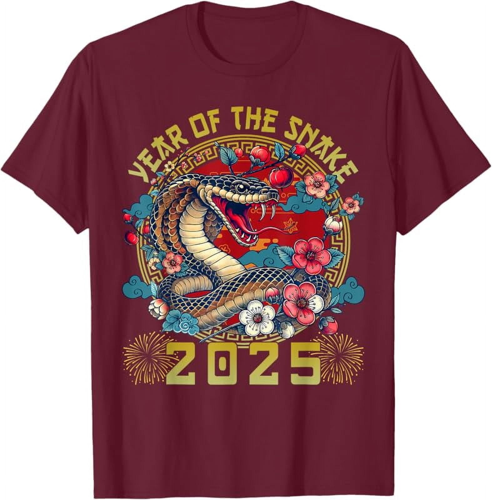 Chinese New Year 2025 Year Of The Snake Happy New Year 2025 TShirt